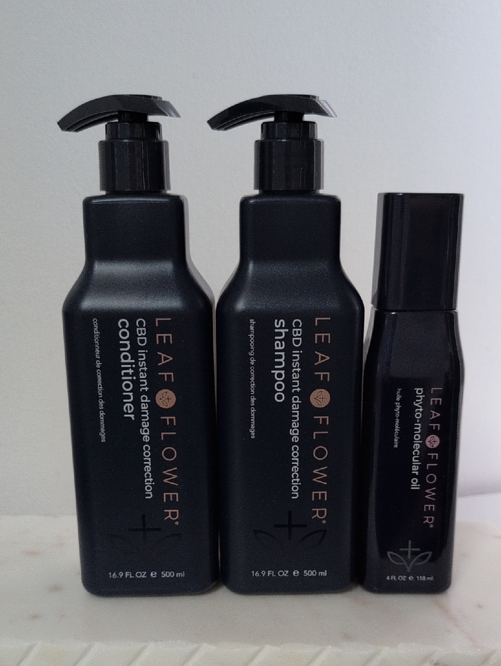 Leaf & Flower Shampoo, Conditioner & Phyto-Molecular Oil -